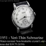 1951 entry from the "Gruen Watch Model ID Guide Vol 2"